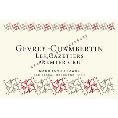 Pascal Marchand Gevrey Chambertin 1er Cru Les Cazetiers 2013 (1x75cl)