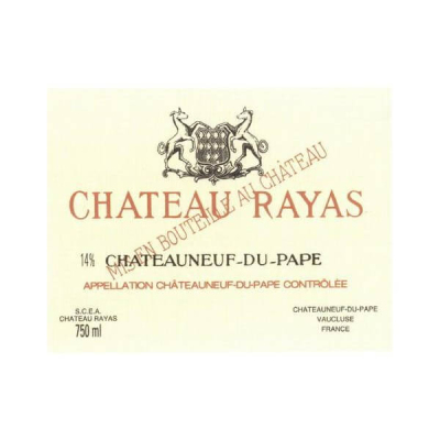 Chateau Rayas Chateauneuf-du-Pape Blanc 2006 (1x75cl)