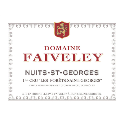 Faiveley Nuits-Saint-Georges 1er Cru Les Porets-Saint-Georges 2020 (6x75cl)