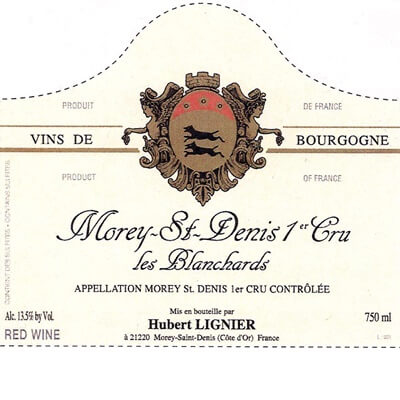 Hubert Lignier Morey-Saint-Denis 1er Cru Les Blanchards 2014 (6x75cl)