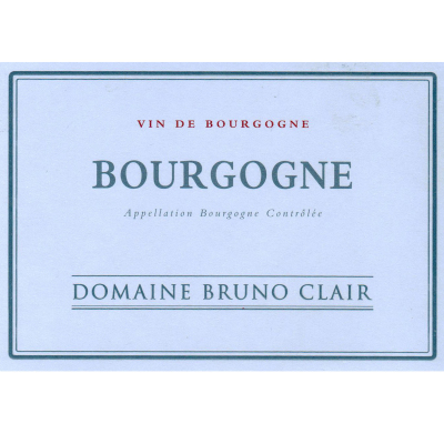 Bruno Clair Bourgogne Blanc 2022 (6x75cl)
