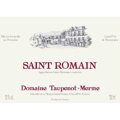 Taupenot Merme Saint-Romain Rouge 2019 (6x75cl)