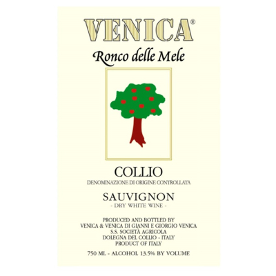 Venica Sauvignon Collio Ronco Delle Mele 2021 (1x300cl)