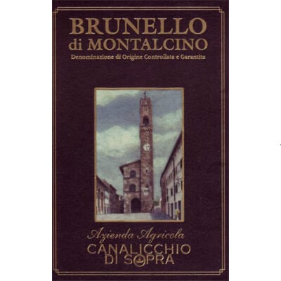 Canalicchio di Sopra Rosso di Montalcino 2022 (6x75cl)
