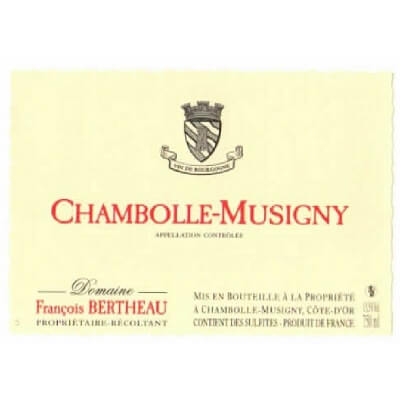Francois Bertheau Chambolle-Musigny 2022 (6x75cl)