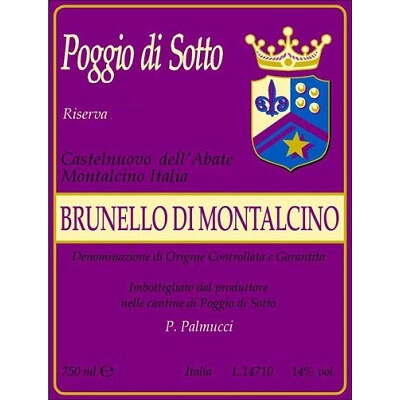 Poggio di Sotto Brunello di Montalcino Riserva 2011 (6x75cl)
