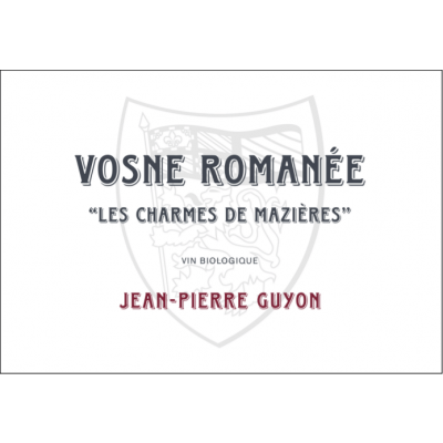 Guyon Vosne-Romanee Les Charmes de Maizieres 2019 (6x75cl)