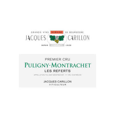 Jacques Carillon Puligny-Montrachet 1er Cru Les Referts 2016 (6x75cl)