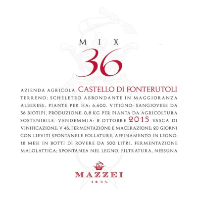 Mazzei Mix 36 2010 (6x75cl)