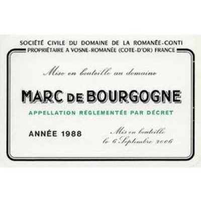 Domaine de la Romanee-Conti Marc de Bourgogne 2000 (1x70cl)