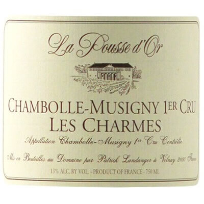 Pousse d'Or Chambolle-Musigny 1er Cru Les Charmes 2017 (12x75cl)