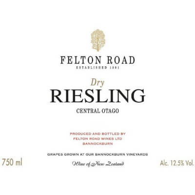 Felton Road Riesling Dry 2023 (6x75cl)