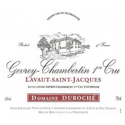 Duroche Gevrey-Chambertin 1er Cru Lavaut Saint-Jacques 2018 (1x75cl)