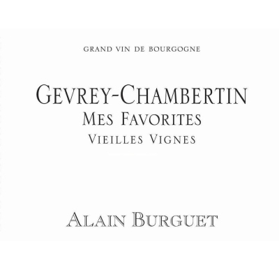 Alain Burguet Gevrey-Chambertin Mes Favorites VV 2016 (12x75cl)