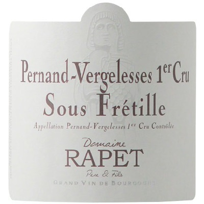 Rapet Pere & Fils Pernand-Vergelesses 1er Cru Sous Fretille 2018 (6x75cl)