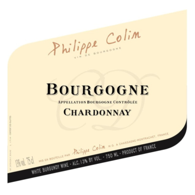 Philippe Colin Bourgogne Blanc 2020 (6x75cl)