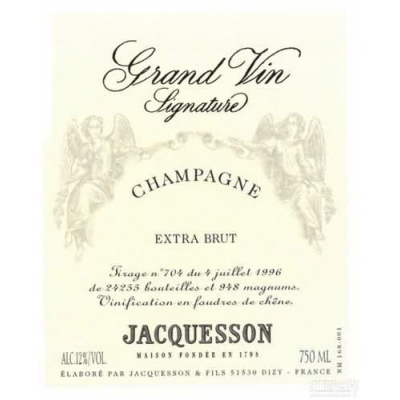Jacquesson Grand Vin Signature 1995 (6x75cl)