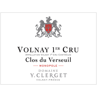 Y. Clerget Volnay 1er Cru Clos du Verseuil 2018 (6x75cl)