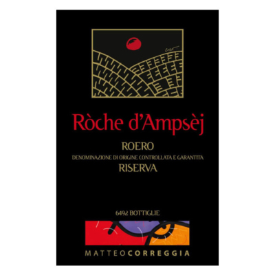 Matteo Correggia Roero Roche d'Ampsej 2001 (12x75cl)
