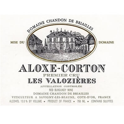 Chandon de Briailles Aloxe-Corton 1er Cru Les Valozieres 2016 (1x75cl)