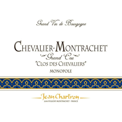 Jean Chartron Chevalier-Montrachet Clos des Chevaliers Grand Cru 2022 (3x75cl)