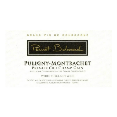 Pernot Belicard Puligny-Montrachet Composition Parcellaire 2020 (12x75cl)