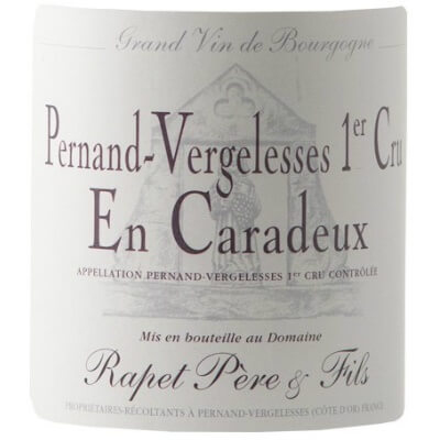 Rapet Pere & Fils Pernand-Vergelesses 1er Cru En Caradeux 2023 (6x75cl)