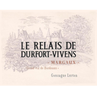 Durfort-Vivens Le Relais de Durfort-Vivens 2015 (6x75cl)