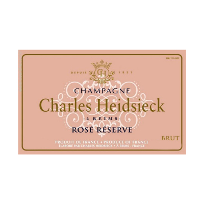 Charles Heidsieck Brut Rose Reserve NV (6x75cl)