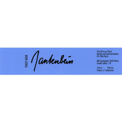 Gantenbein Pinot Noir 2019 (3x150cl)