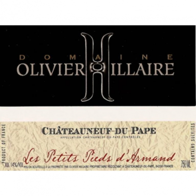 Olivier Hillaire Chateauneuf Du Pape Les Petits Pieds d'Armand 2013 (12x75cl)