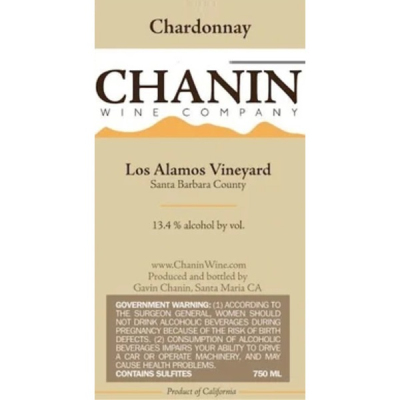 Chanin Alamos Chardonnay 2021 (12x75cl)