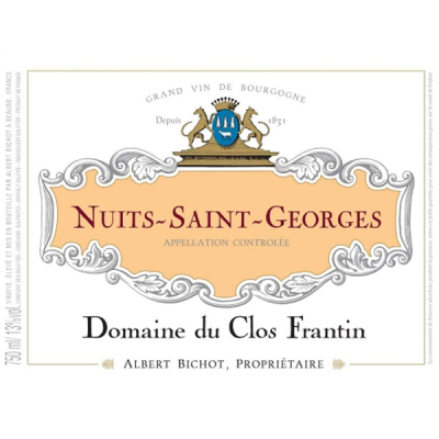 Albert Bichot (Clos Frantin) Nuits Saint Georges Rouge 2017 (6x75cl)