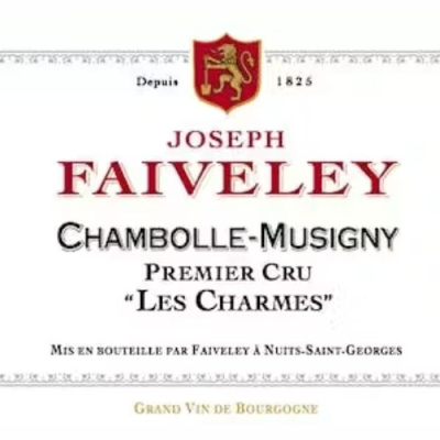 Joseph Faiveley Chambolle-Musigny 1er Cru Les Charmes 2022 (6x75cl)