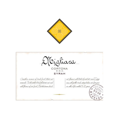 Tenimenti Luigi d'Alessandro Migliara Syrah 2006 (6x75cl)