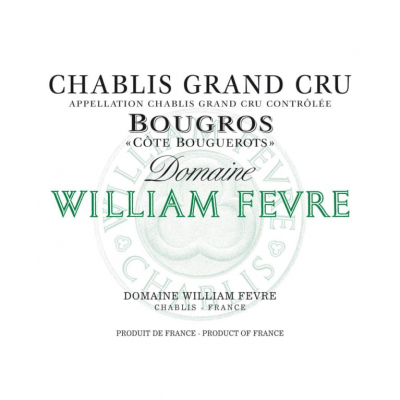 William Fevre Chablis Grand Cru Bougros Cote Bouguerots 2017 (6x75cl)