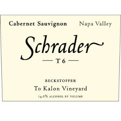 Schrader T6 Beckstoffer To Kalon Cabernet Sauvignon 2009 (1x75cl)