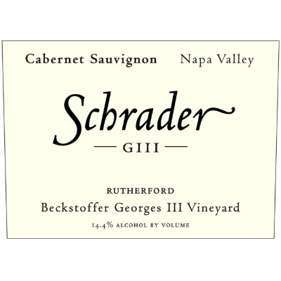 Schrader Cabernet Sauvignon GIII Beckstoffer Georges III 2015 (6x75cl)