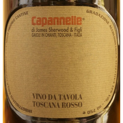 Capannelle Vino Da Tavola Barrique 1985 (1x150cl)
