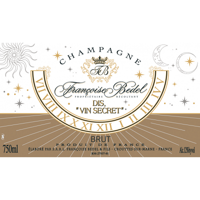 Francoise Bedel Cuvee Dis Vin Secret Brut NV (1x75cl)