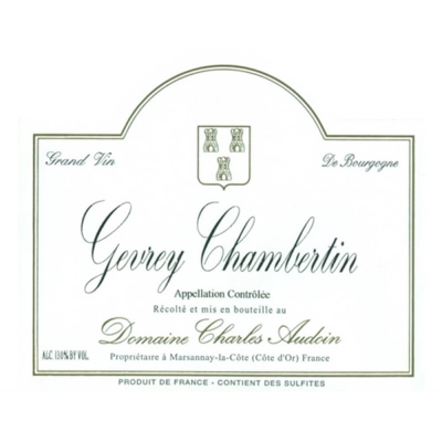 Charles Audoin Gevrey-Chambertin 2017 (12x75cl)