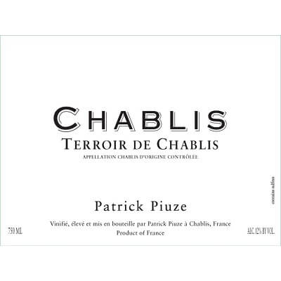 Patrick Piuze Chablis Terroir de Chablis 2022 (12x75cl)