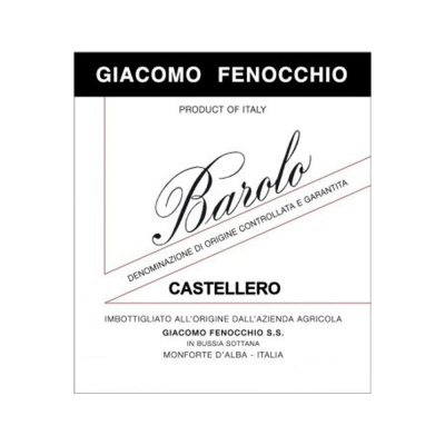 Giacomo Fenocchio Barolo Castellero 2017 (6x75cl)