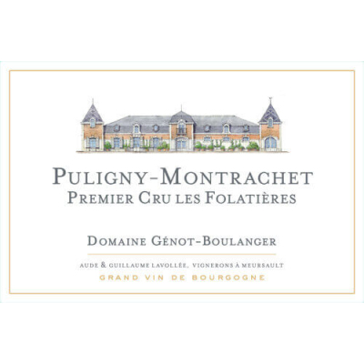 Genot Boulanger Puligny-Montrachet 1er Cru Les Folatieres 2020 (6x75cl)