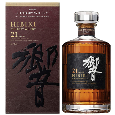 Suntory Hibiki 21YO Japanese Whisky NV (1x70cl)