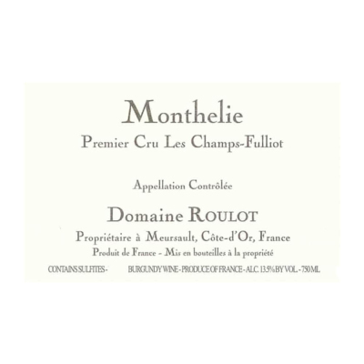 Guy Roulot Monthelie 1er Cru Les Champs Fulliots 2014 (6x75cl)