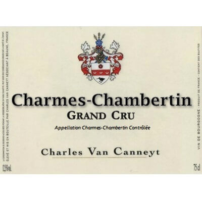 Charles Van Canneyt Charmes-Chambertin Grand Cru 2022 (3x75cl)