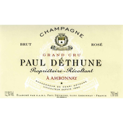 Paul Dethune Ambonnay Rose Brut NV (6x75cl)