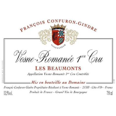 Francois Confuron-Gindre Vosne-Romanee 1er Cru Beaumonts 2022 (6x75cl)