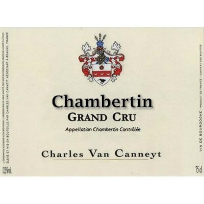 Charles Van Canneyt Chambertin Grand Cru 2022 (3x75cl)